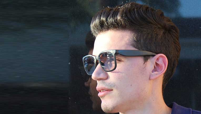 Norm Glasses with “mini computer” embedded inside frame 