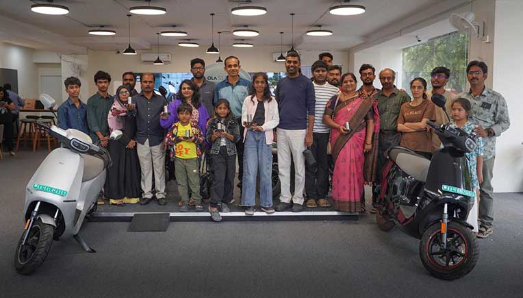 Ola Electric commences deliveries of 4680 Bharat Cell powered vehicles