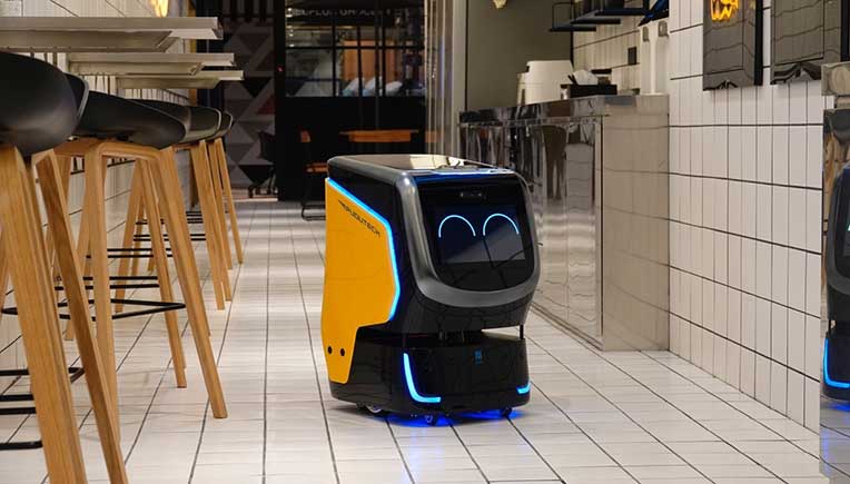 PuduTech debuts Holabot delivery robot at CES 2019