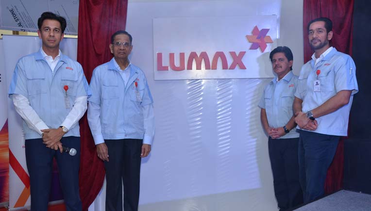 (L to R)-Deepak Jain, MD, D K Jain, Chairman, Vineet Sahni, CEO and Anmol Jain, MD, Lumax Industries