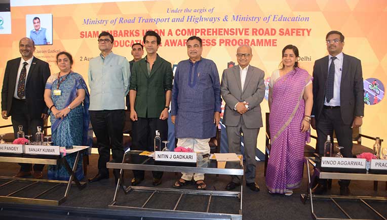 SIAM launches road safety, awareness programme for school children