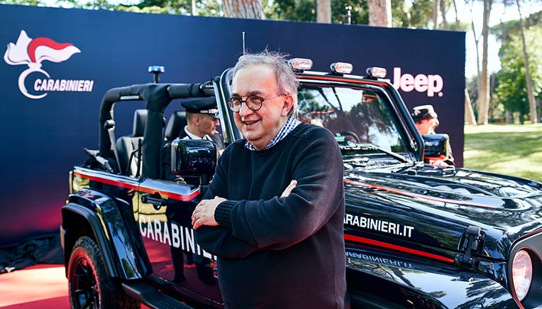 Sergio Marchionne, pic courtesy FCA