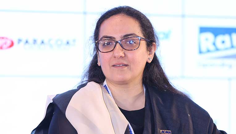 Shradha Suri Marwah is President, Vikrampati Singhania, VP, ACMA
