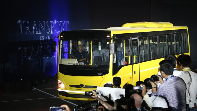 Daimler India Commercial Vehicle plant in Chennai produces trucks and buses