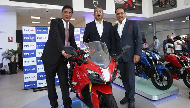 TVS Motor Company expands presence in Peru with 3 new product launches