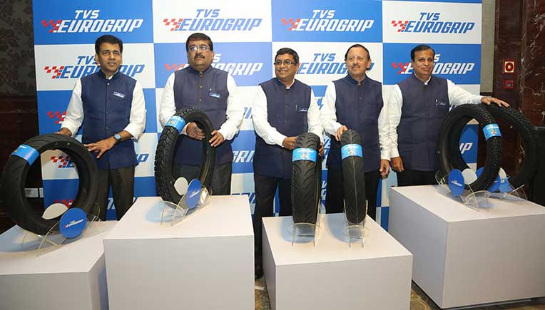 TVS Srichakra launches Brand TVS Eurogrip