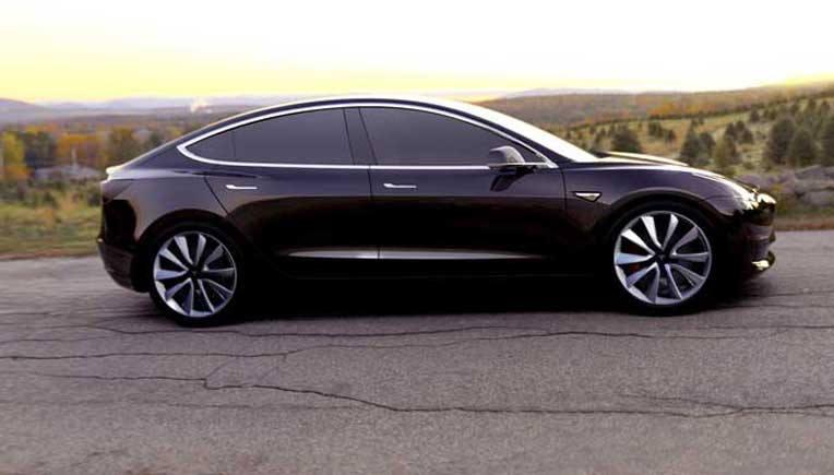 Tesla car