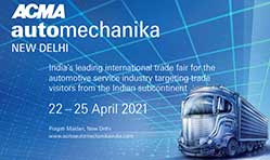 AUTO COMPONENTS: ACMA Automechanika New Delhi 2021 to go hybrid