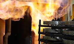 Car engines are tested for 12 hours and can reach temperatures over 900 deg