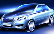 Datsun unveiling in Russia on April 4, 2014