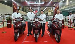 HMSI inaugurates new 3rd assembly line at Gujarat plant