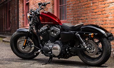 Harley-Davidson branding on Michelin tyres