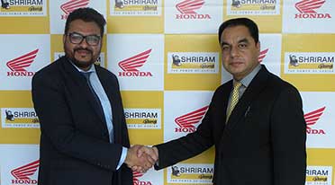 Honda Motorcycle and Scooter India extends partnership with Shriram Automall India 