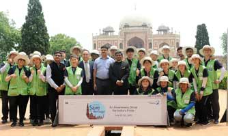 Hyundai CSR campaign to protect Indian heritage
