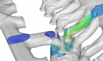 In-cylinder simulations run faster than ever before with Converge CFD