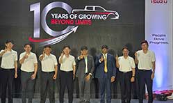 Isuzu Motors India marks 10 years of manufacturing at Sri City plant
