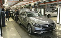 Merc C-Class plant starts production in E London