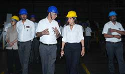 Priya Kapur hails worker excellence at Sona Comstar’s Chakan plant 