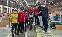 Royal Enfield Thailand CKD unit commences operations