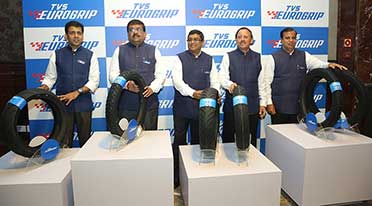 TVS Srichakra launches Brand TVS Eurogrip