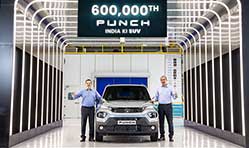 Tata Punch becomes India’s fastest SUV to cross 6 lakh milestone 