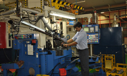 Tool down stir at Shriram Pistons Pathredi plant