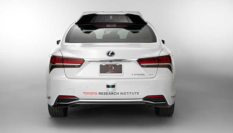 Toyota Research Institute rolls out P4 Automated Driving Test Vehicle at CES