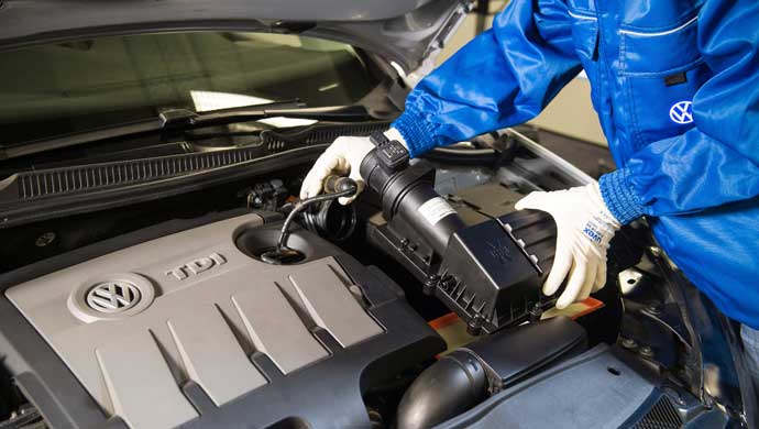 1.6 TDI engine ( EA 189 )  flow straightener