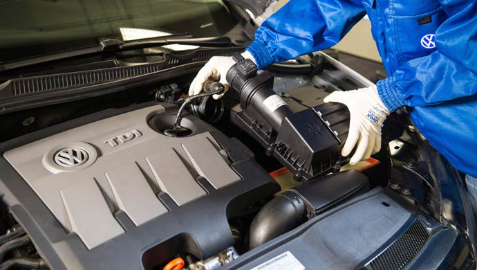 1.6 TDI engine (EA 189) flow straightener; Pic for representation purpose only; Courtesy VW