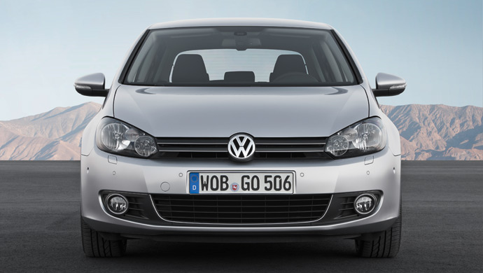 VW car for representation purpose only