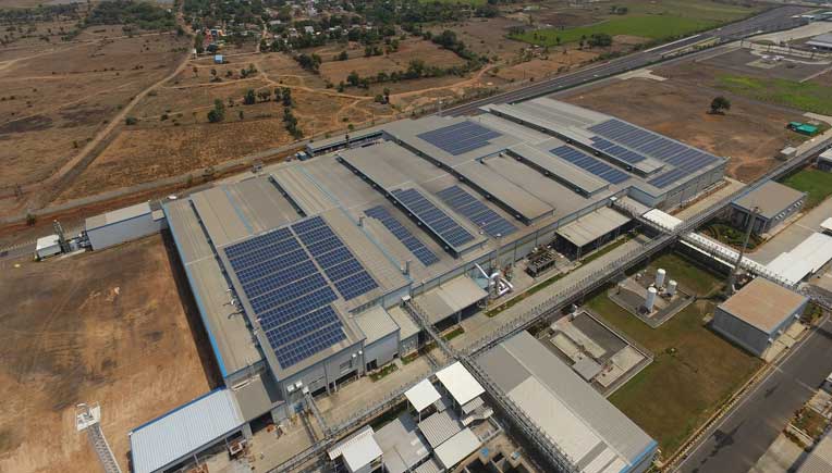 Yamaha commissions 1100 KW solar power plant at Chennai facility
