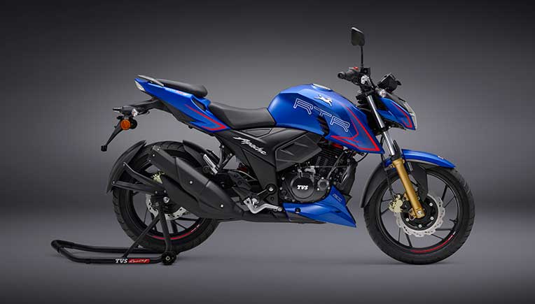 2022 TVS Apache RTR 200 4V now comes with DRL headlamp