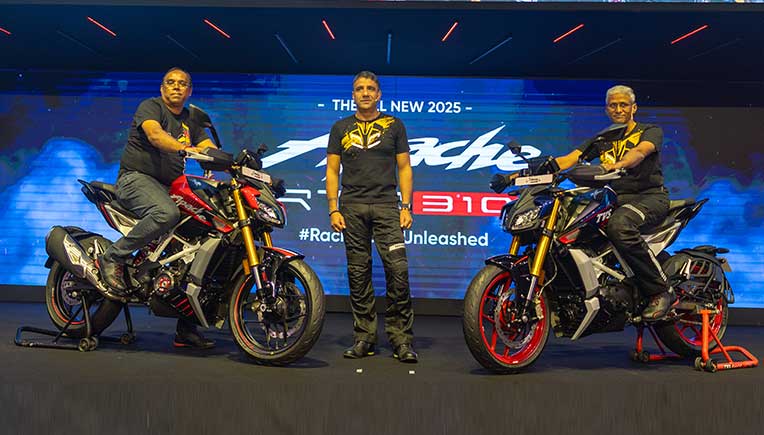 2025 TVS Apache RTR 310 launched at Rs 2.40 lakh onward
