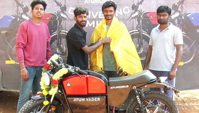 Atumobile commences delivery of Atum Vader high-speed café racer e-bike