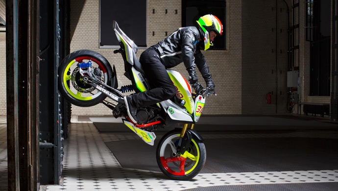 BMW Concept Stunt G 310, a truly stunt bike