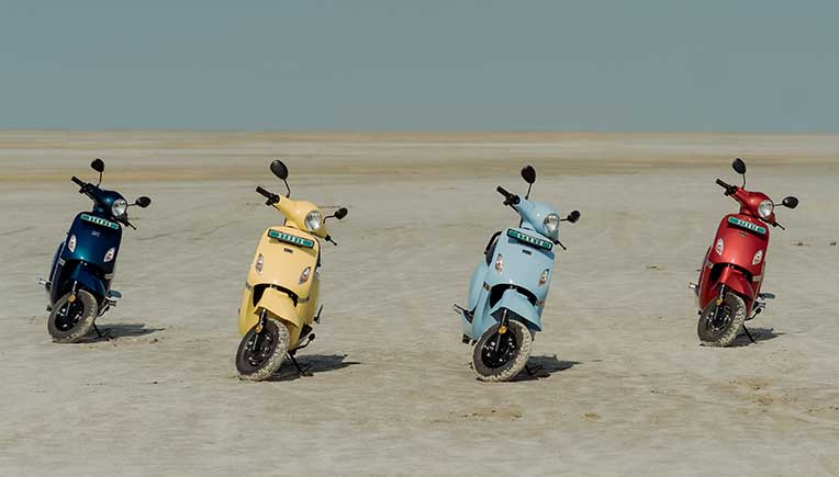 BattRE introduces 4 all-new colours for e-scooter Stor:ie 