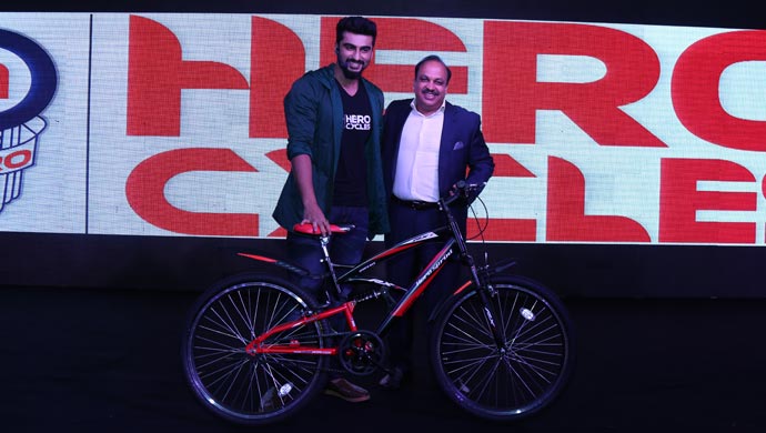 Arjun Kapoor with Pankaj Munjal