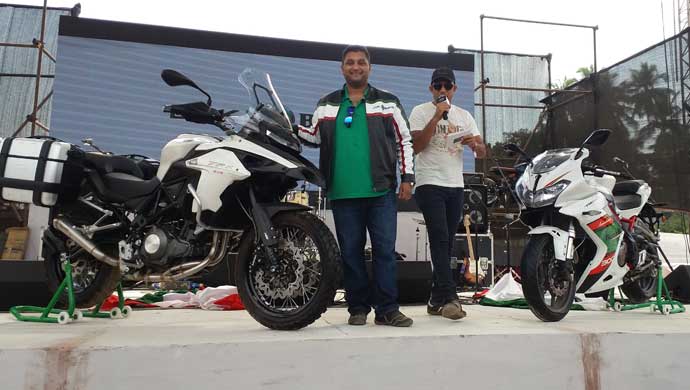 DSK Motowheels, unveiled four new bikes at the India Bike Week 2016 in Goa.