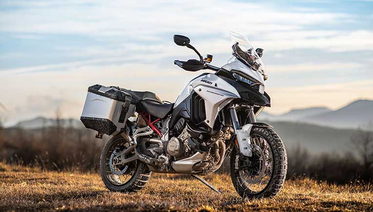 Ducati Multistrada V4S in new white colour iceberg at Rs 26.99 lakh
