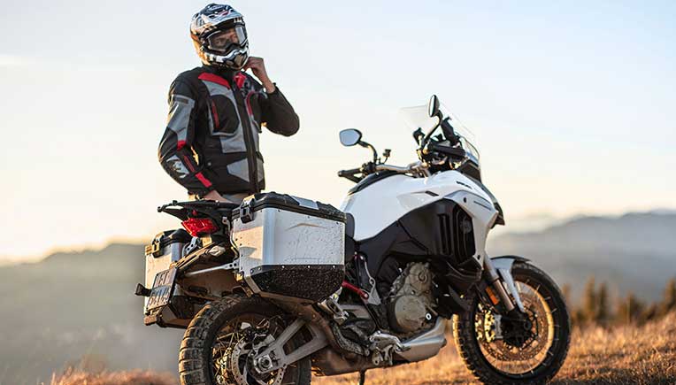 Ducati Multistrada V4S in new white colour iceberg at Rs 26.99 lakh