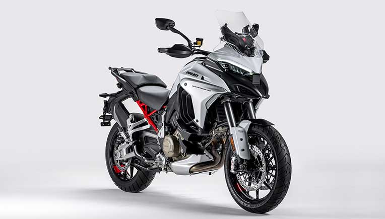 Ducati Multistrada V4S in new white colour iceberg at Rs 26.99 lakh