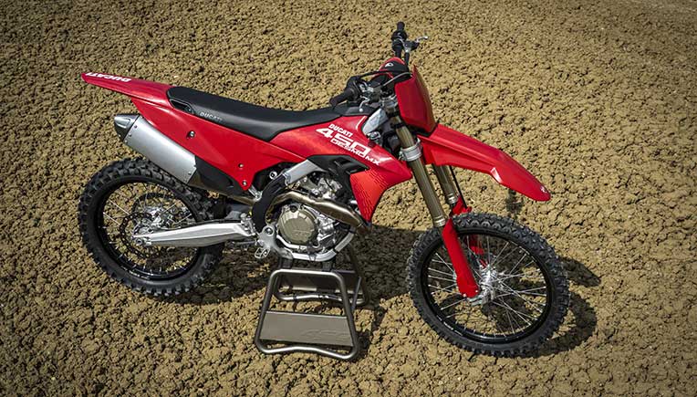 Ducati ignites Indian off-road scene with launch of new Desmo450 MX