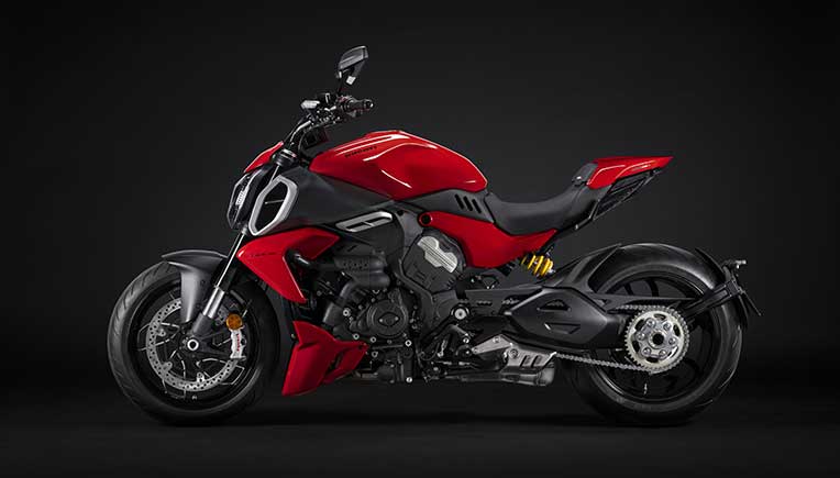Ducati unveils lighter, more powerful  Diavel V4