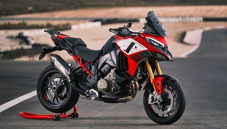 Ducati unveils new Multistrada V4 Pikes Peak motorcycle