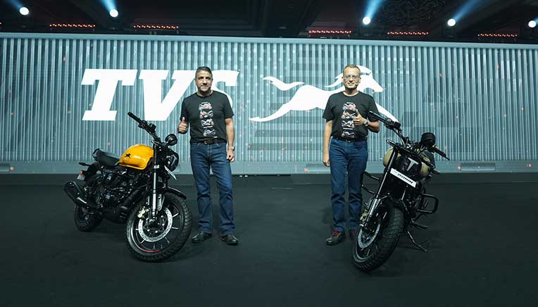 Enhancements to TVS Apache portfolio and TVS Ronin