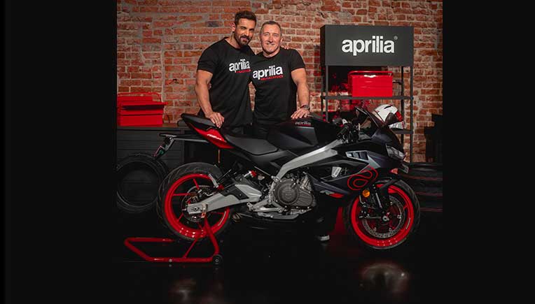 Aprilia launches superbike portfolio in India; John Abraham is brand ambassador