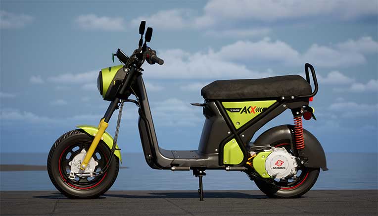Emobi’s new e2W AKX to be powered by Musashi’s e-axle technology