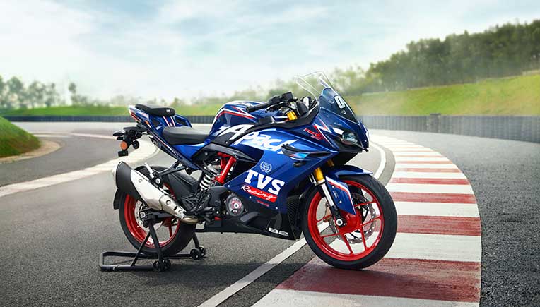Upgraded TVS Apache RR310 with advanced features unveiled