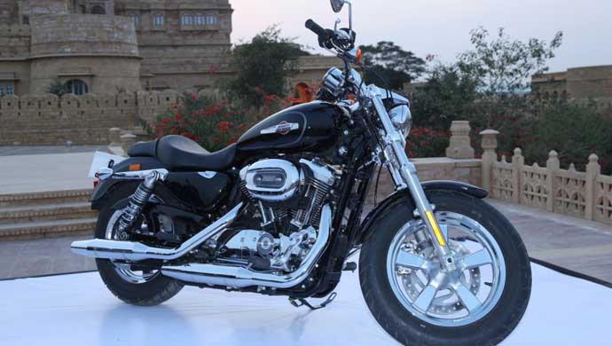 The new 2016 Harley-Davidosn Sportster 1200 Custom