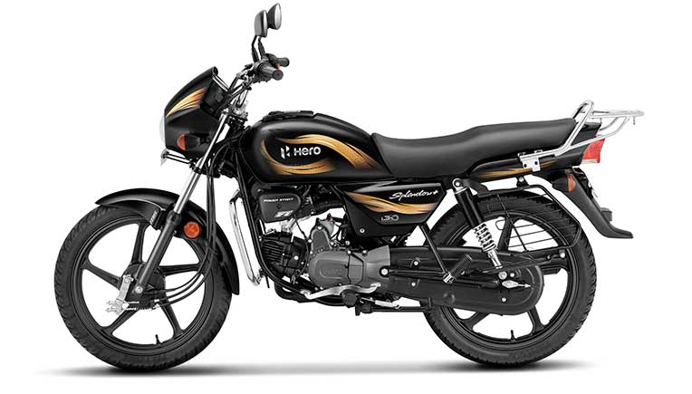 Hero Motocorp launches Splendor+ Black and Accent at Rs 64470/-